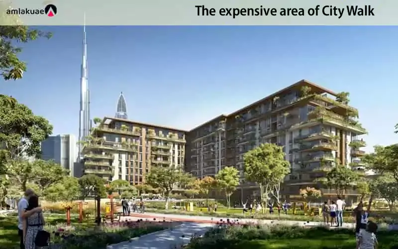City Walk, an expensive neighborhood in Dubai for property purchase - Amlakuae Group