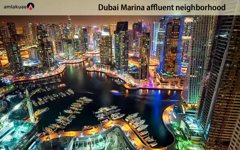 Dubai Marina is the most expensive area in Dubai to buy an apartment in Dubai.