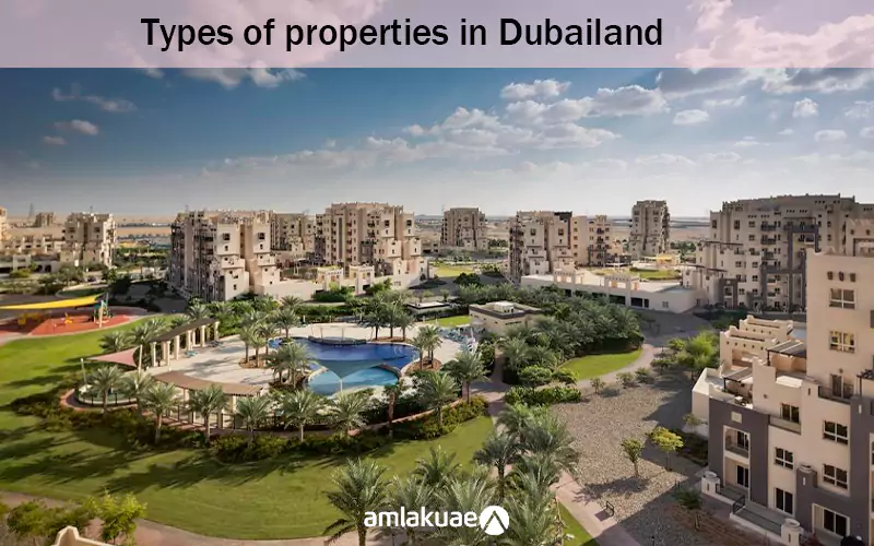 Diverse types of properties in Dubai Land - Amlakuae Group