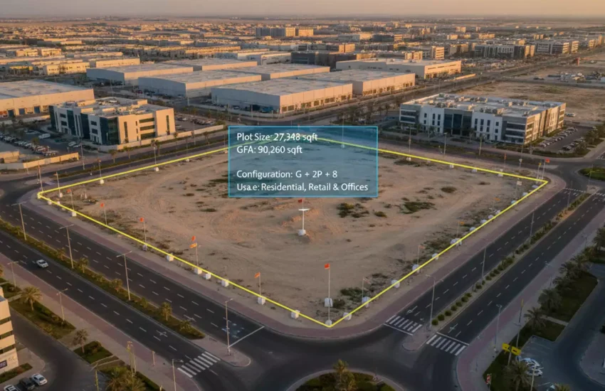 plot for sale in Dubai Industrial City