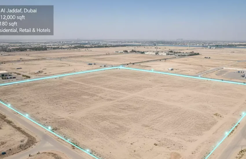 Land And Plot for sale in jaddaf Dubai