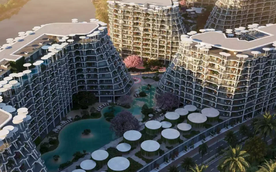 Buy a two-bedroom apartment in Dubai off-plan from Sakura Gardens by HRE Development