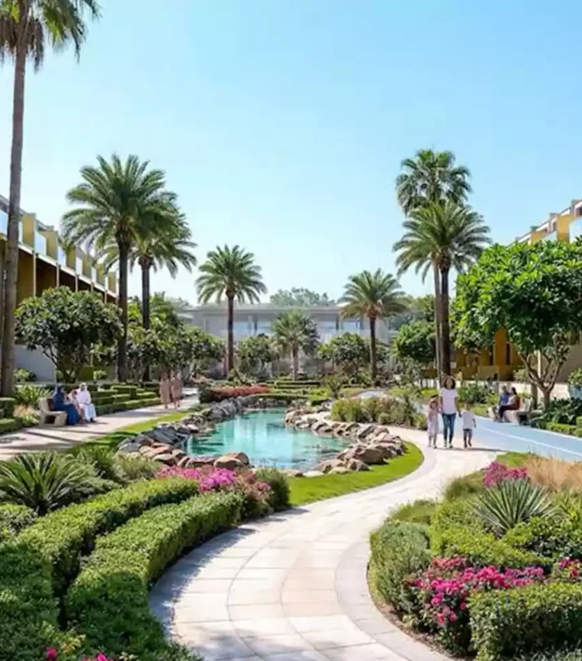 Buy a villa in Dubai at the luxury Tilal Binghatti project – Book with AmlakUAE