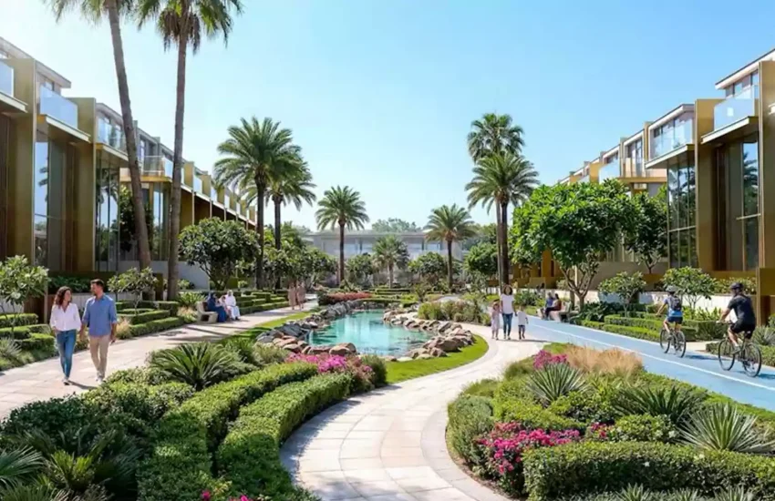 Buy a villa in Dubai at the luxury Tilal Binghatti project – Book with AmlakUAE