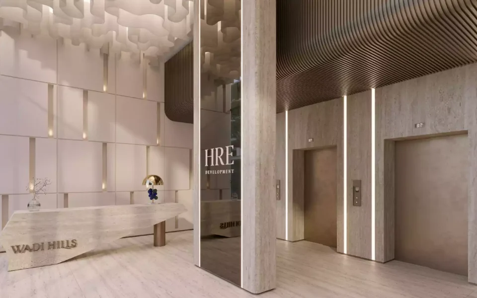 Wadi Hills Residential Apartment Lobby