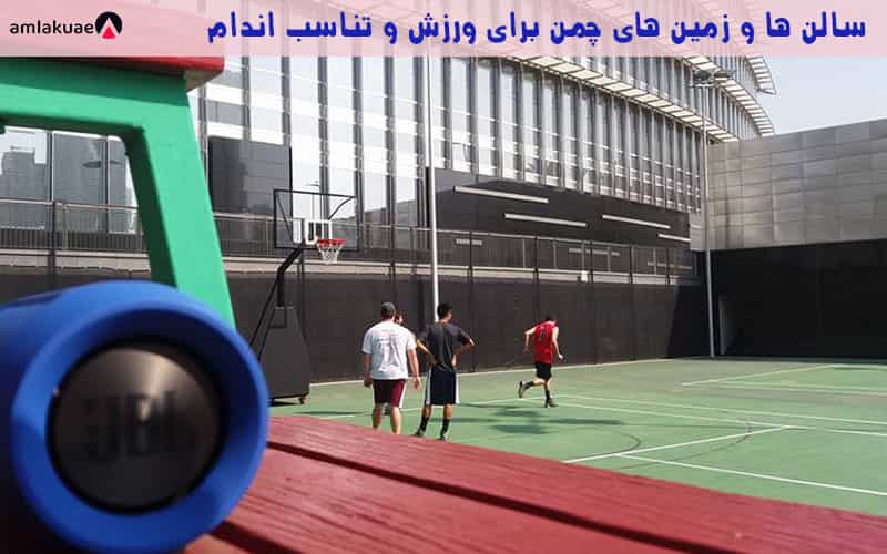 باشگاه ها و سالن های ورزشی موجود در میردیف دبی
